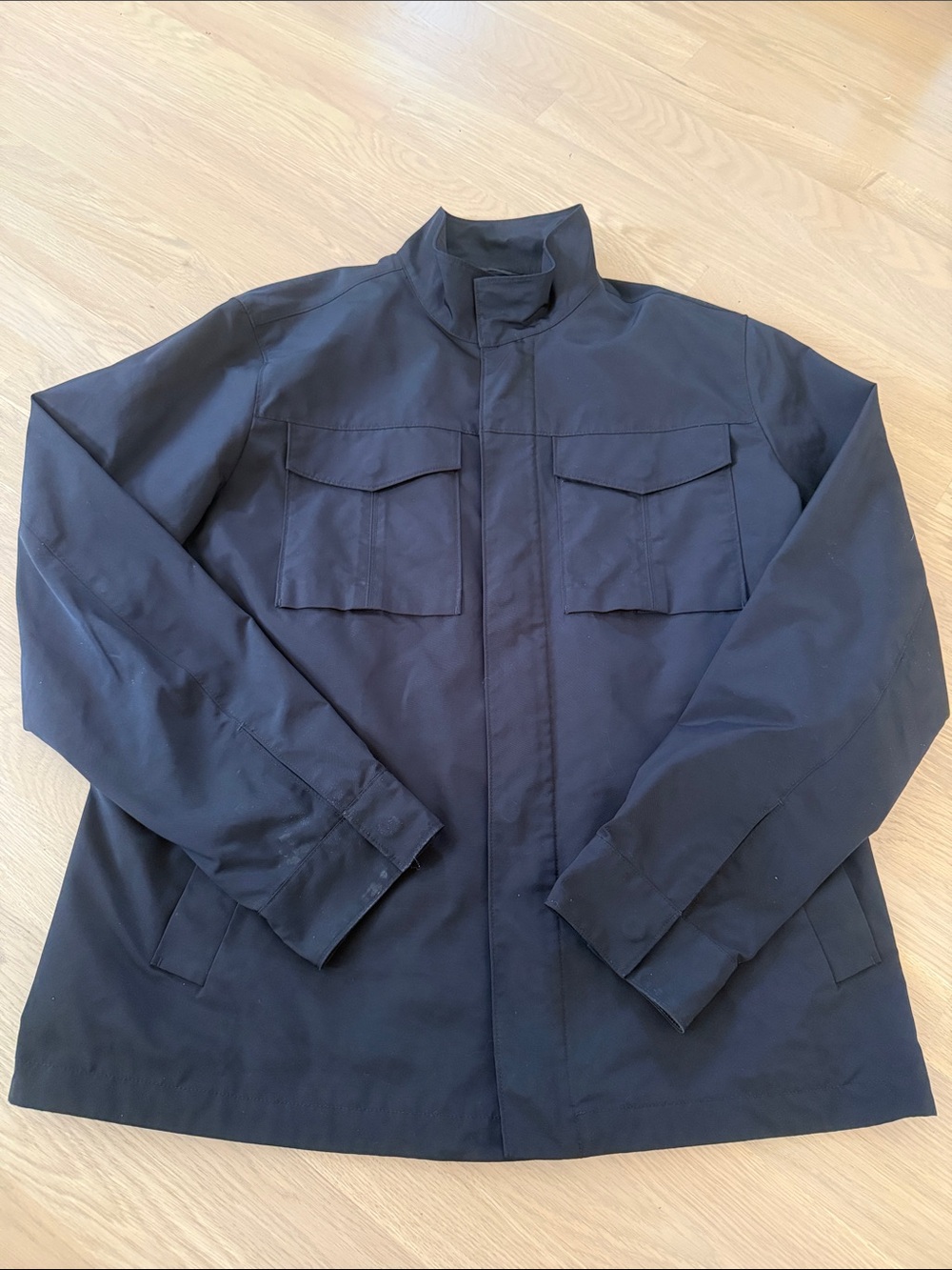Theory Yost-n-fuel Men's Black Field Jacket XL EUC